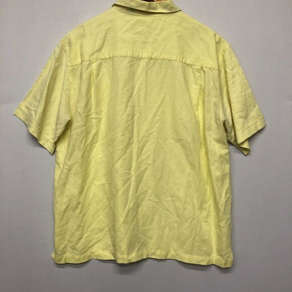 Cubavera Men Short Sleeve Linen Cotton Button Up Shirt Size Extra Large B262 -26 - Picture 13 of 13